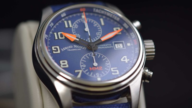 TW23 – Armand Nicolet – Montre Bleue [FR]