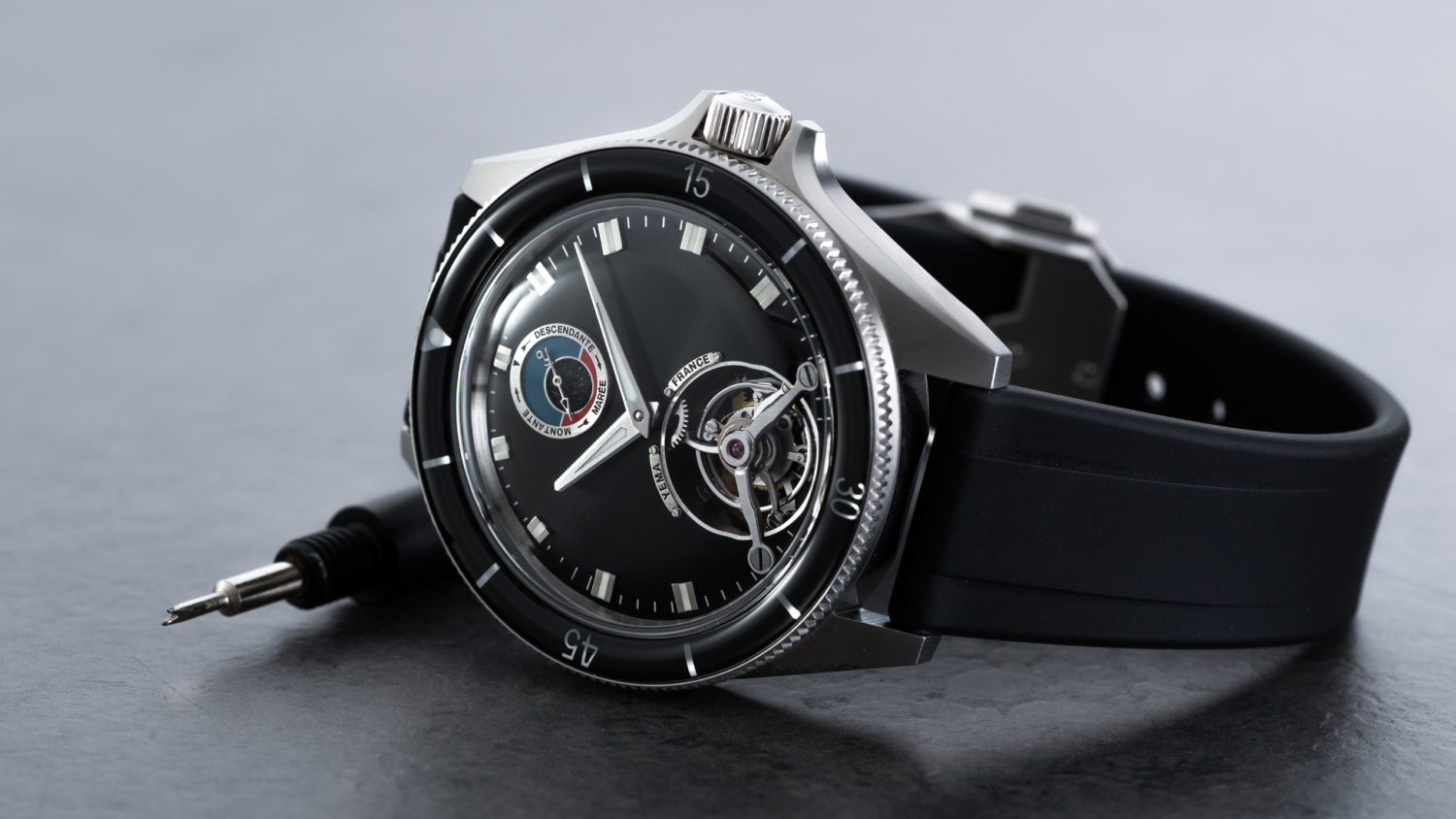 YEMA Yachtingraf Tourbillon Mareographe – ©YEMA